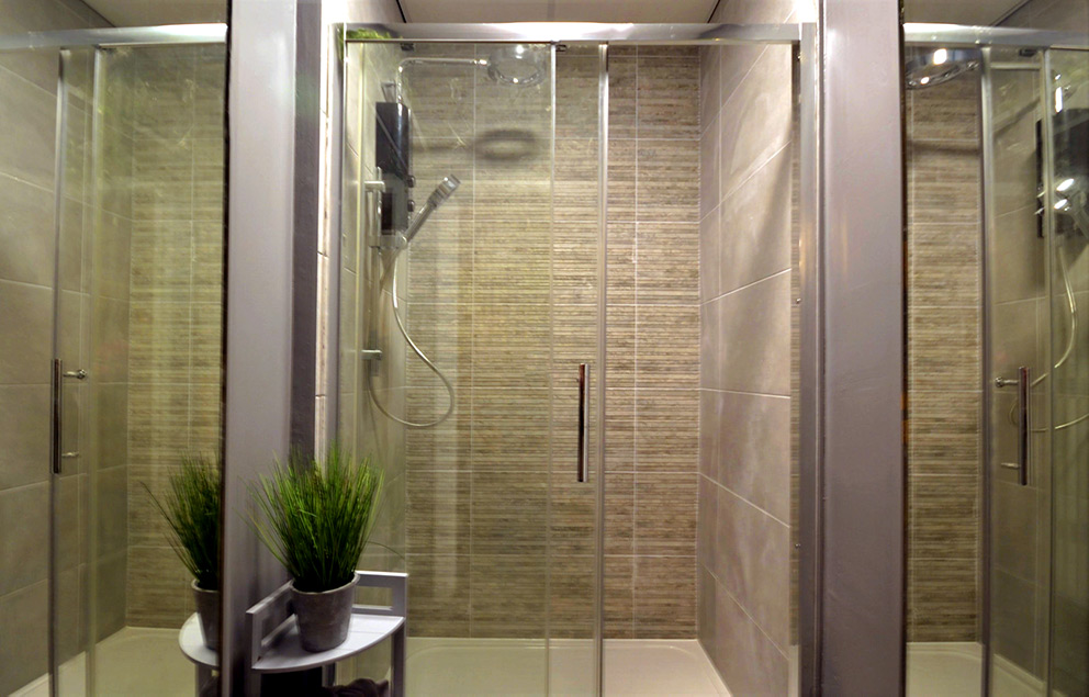 Shower & bathing suite